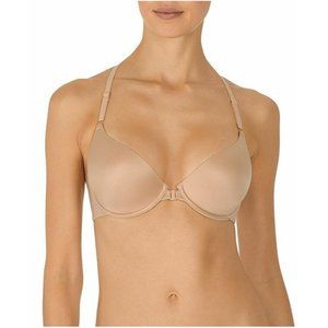 NEW! Natori Women's Sz 36D Euphoria Tagless Front-Close Bra 728206 Cafe